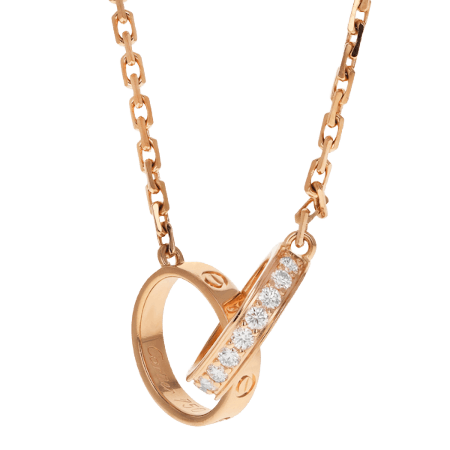 Vertical Love Necklace