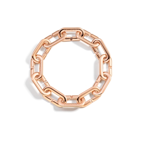 Vertical 18K Rose Gold Mon Jeu Link Bracelet