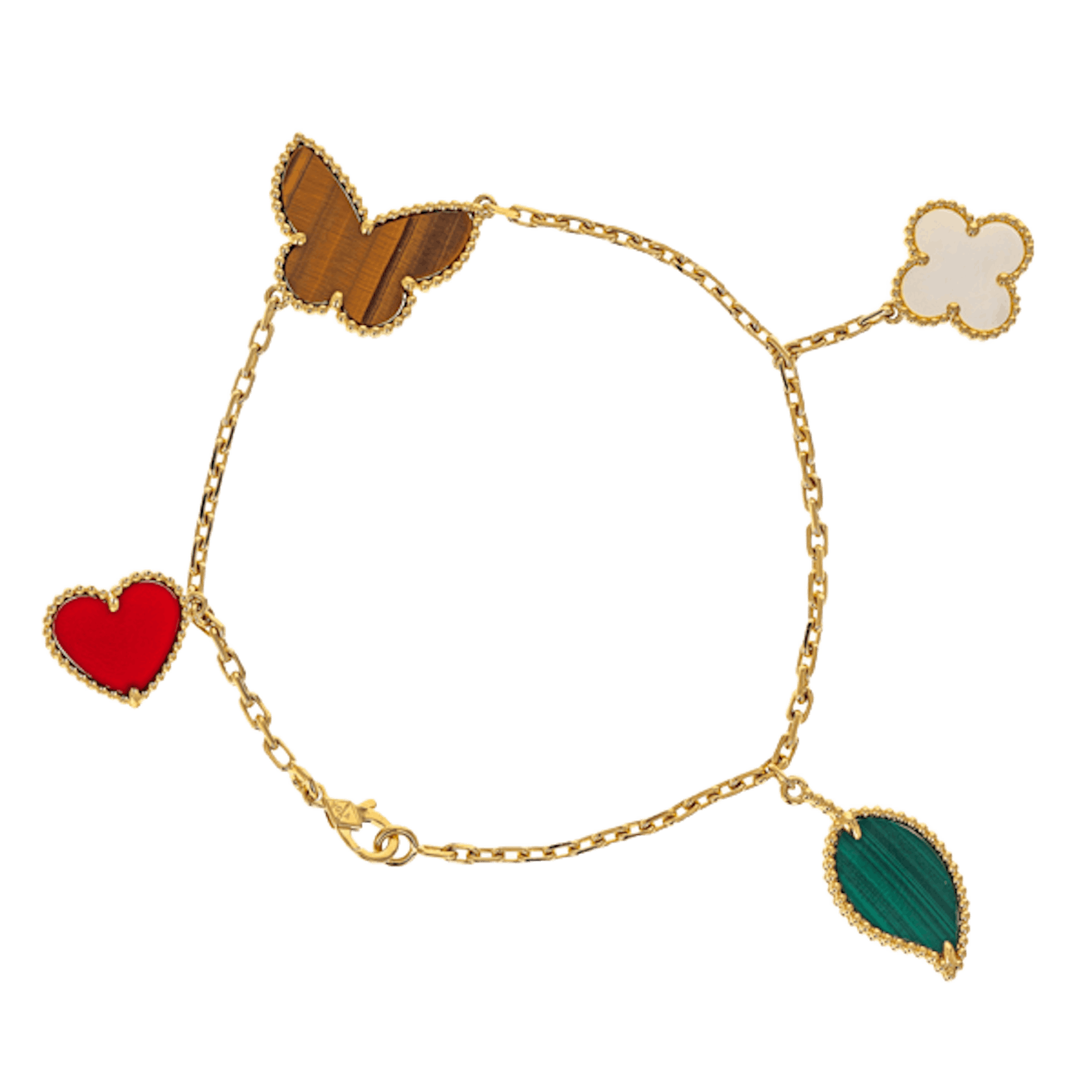 Vertical Lucky Alhambra Bracelet