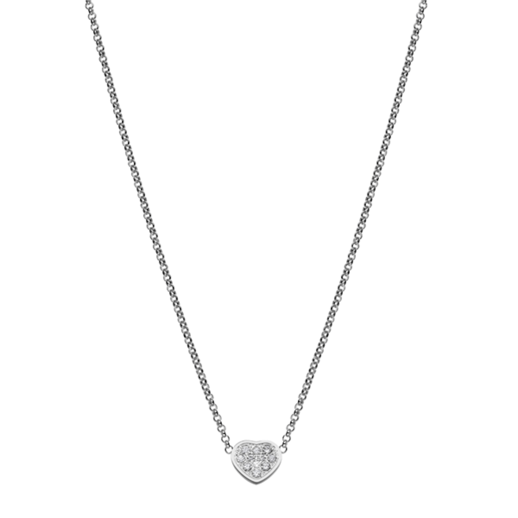 Vertical Happy Hearts Pendant