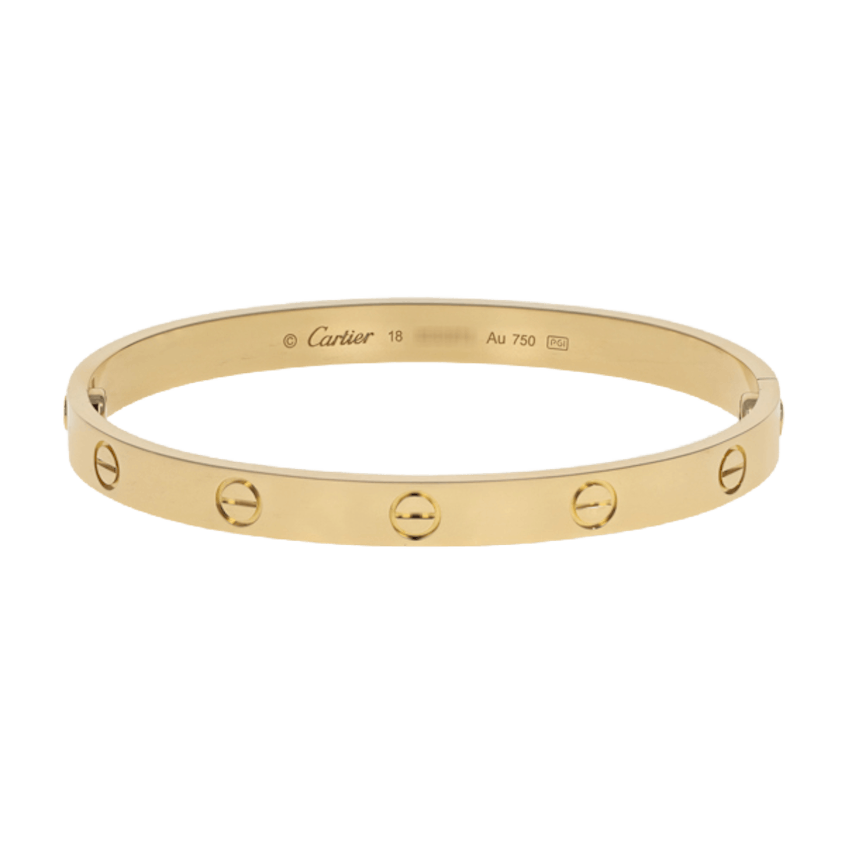 Vertical Love Bracelet- Size 18