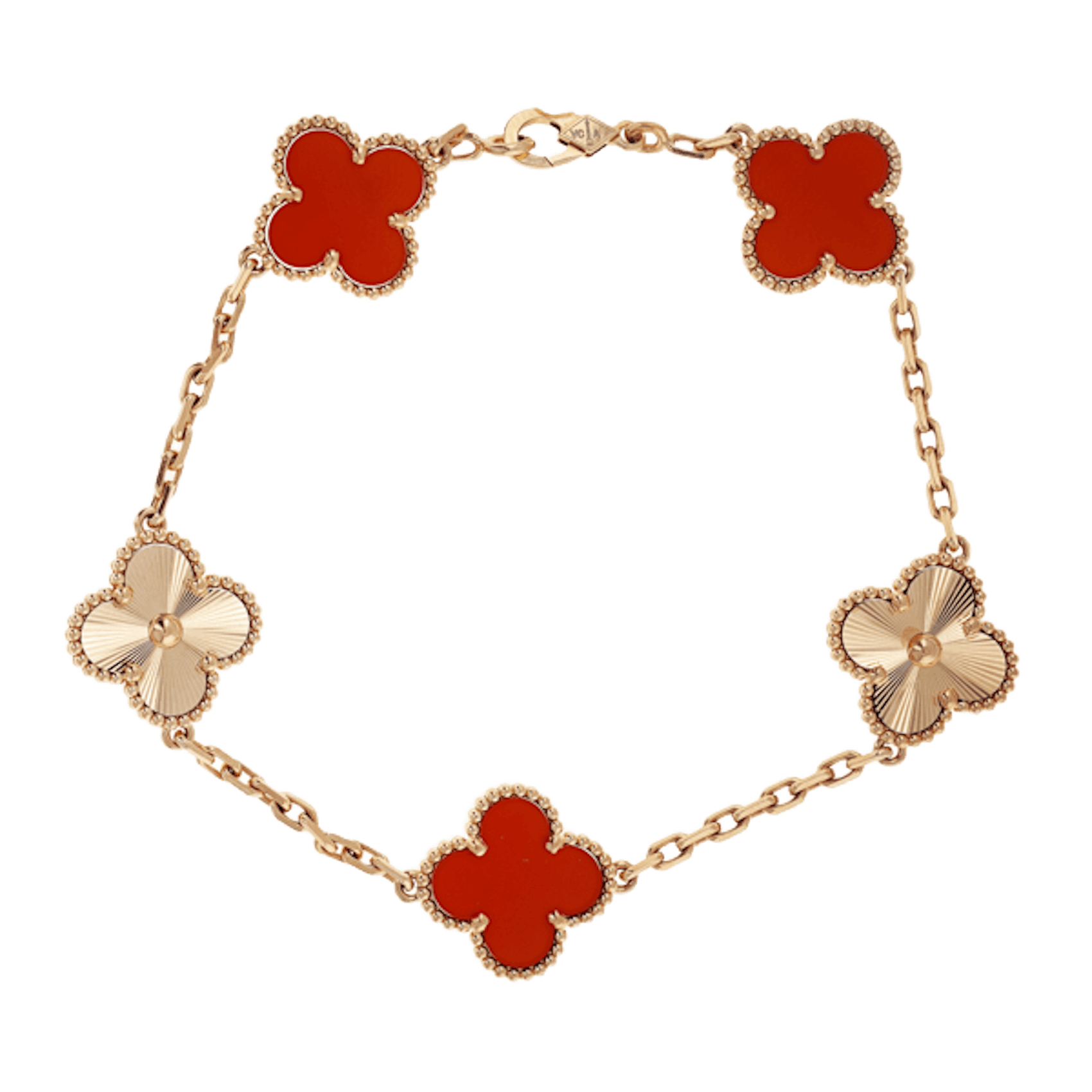 Vertical Vintage Alhambra Bracelet