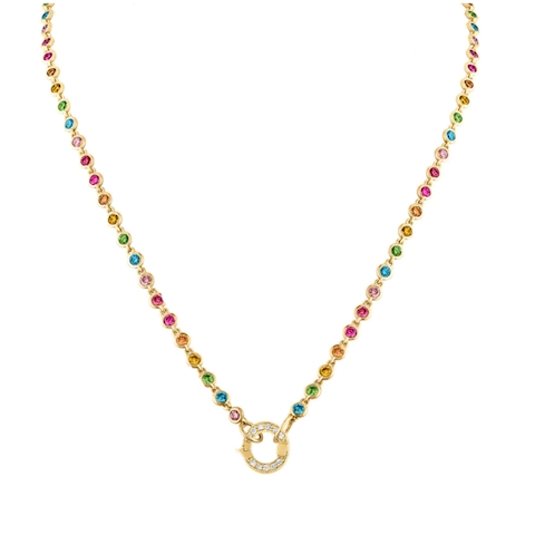 Vertical Mantra Rainbow Chain