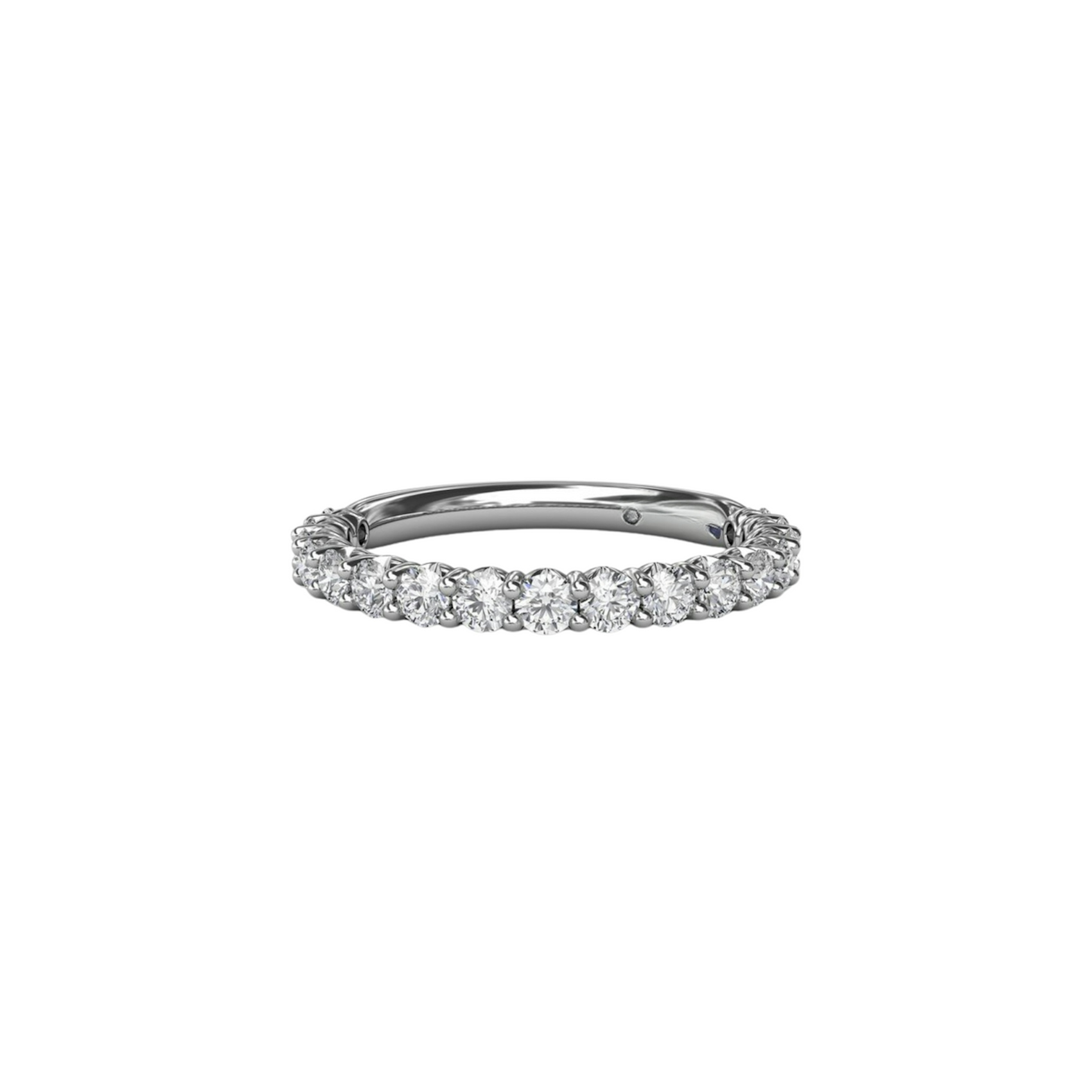 Vertical The 1916 Company Diamond Wedding Band W3219