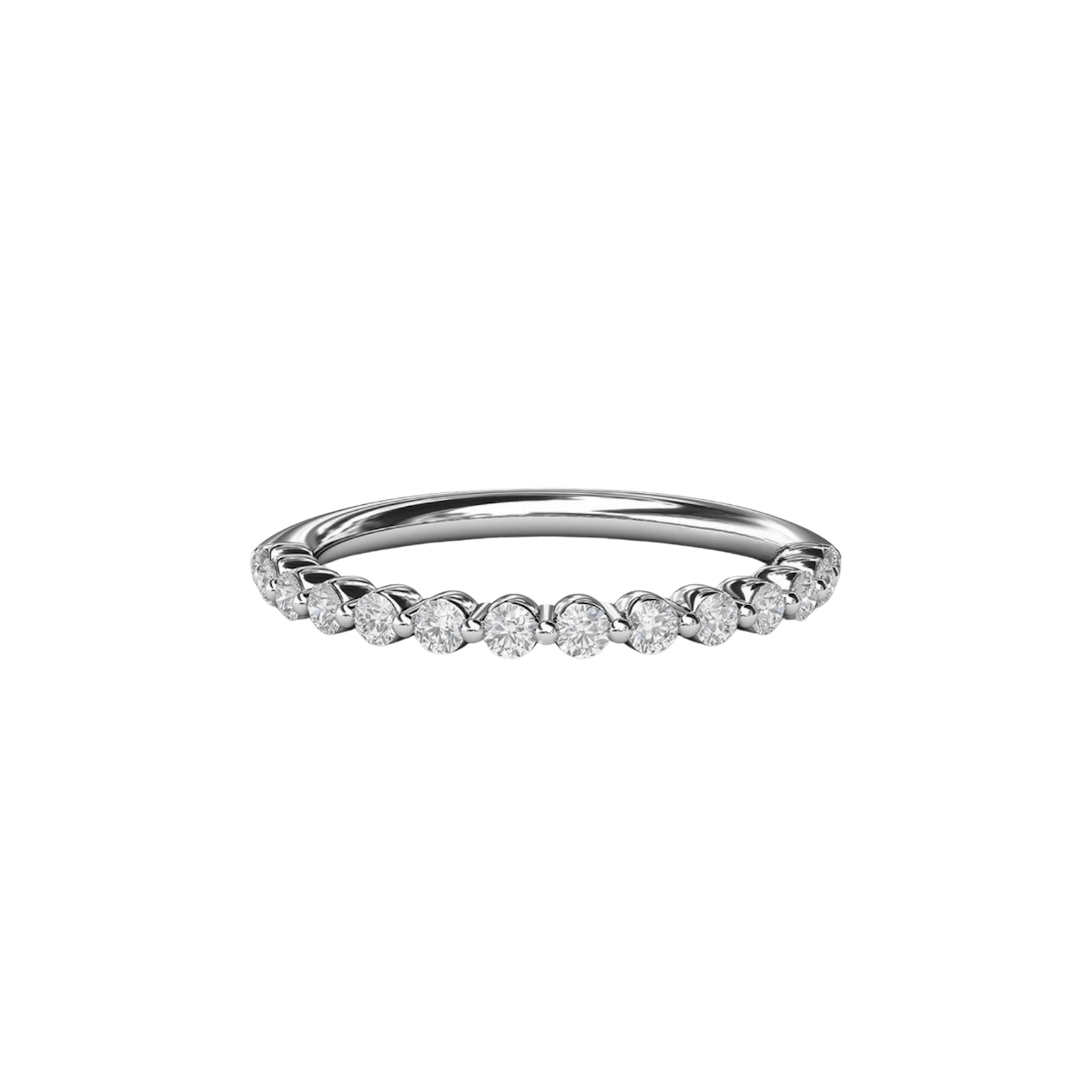 Vertical The 1916 Company Collection Single Prong Set Anniversary Band W6301