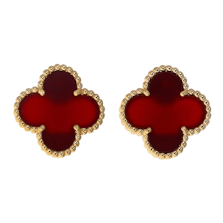 Vertical Vintage Alhambra Earrings