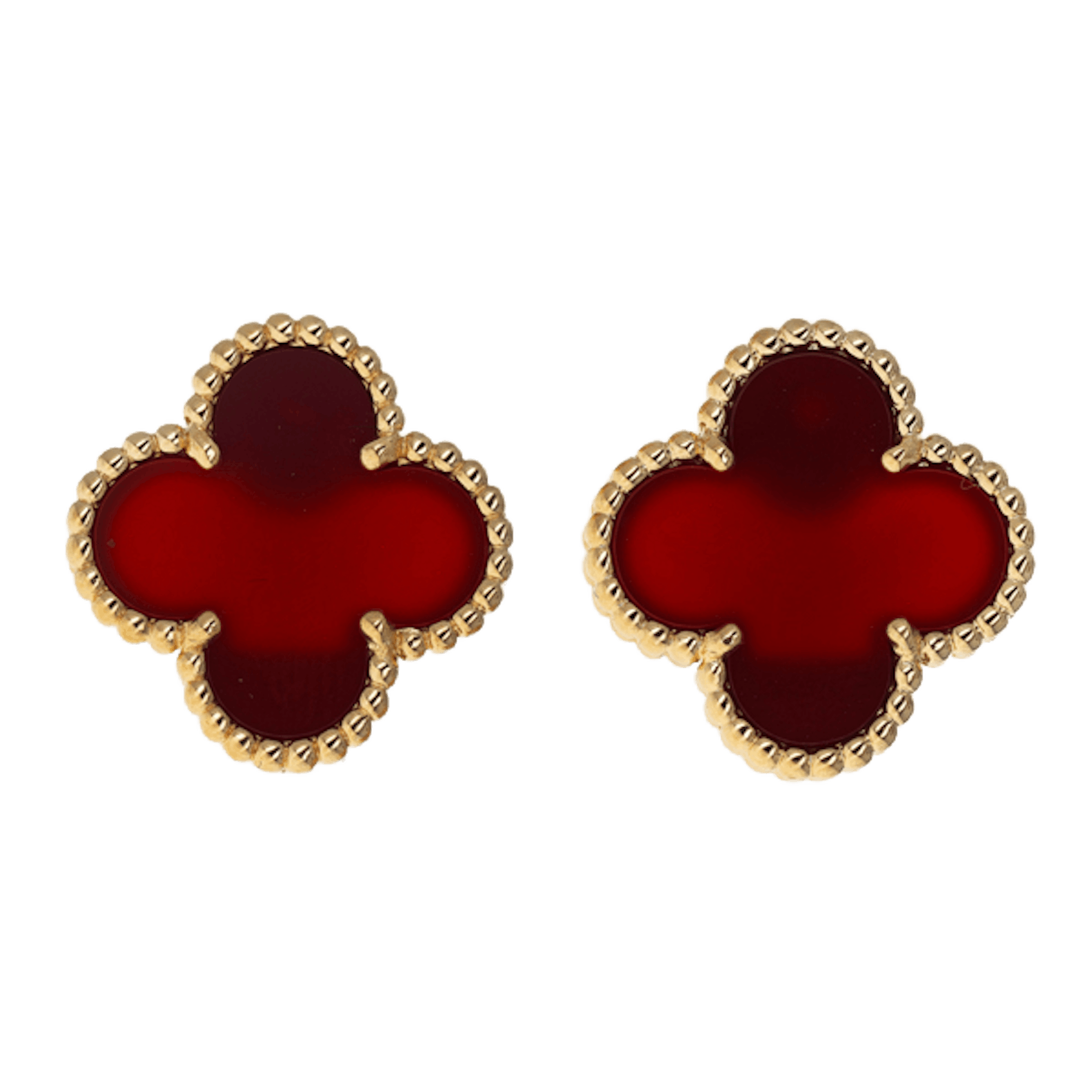 Vertical Vintage Alhambra Earrings
