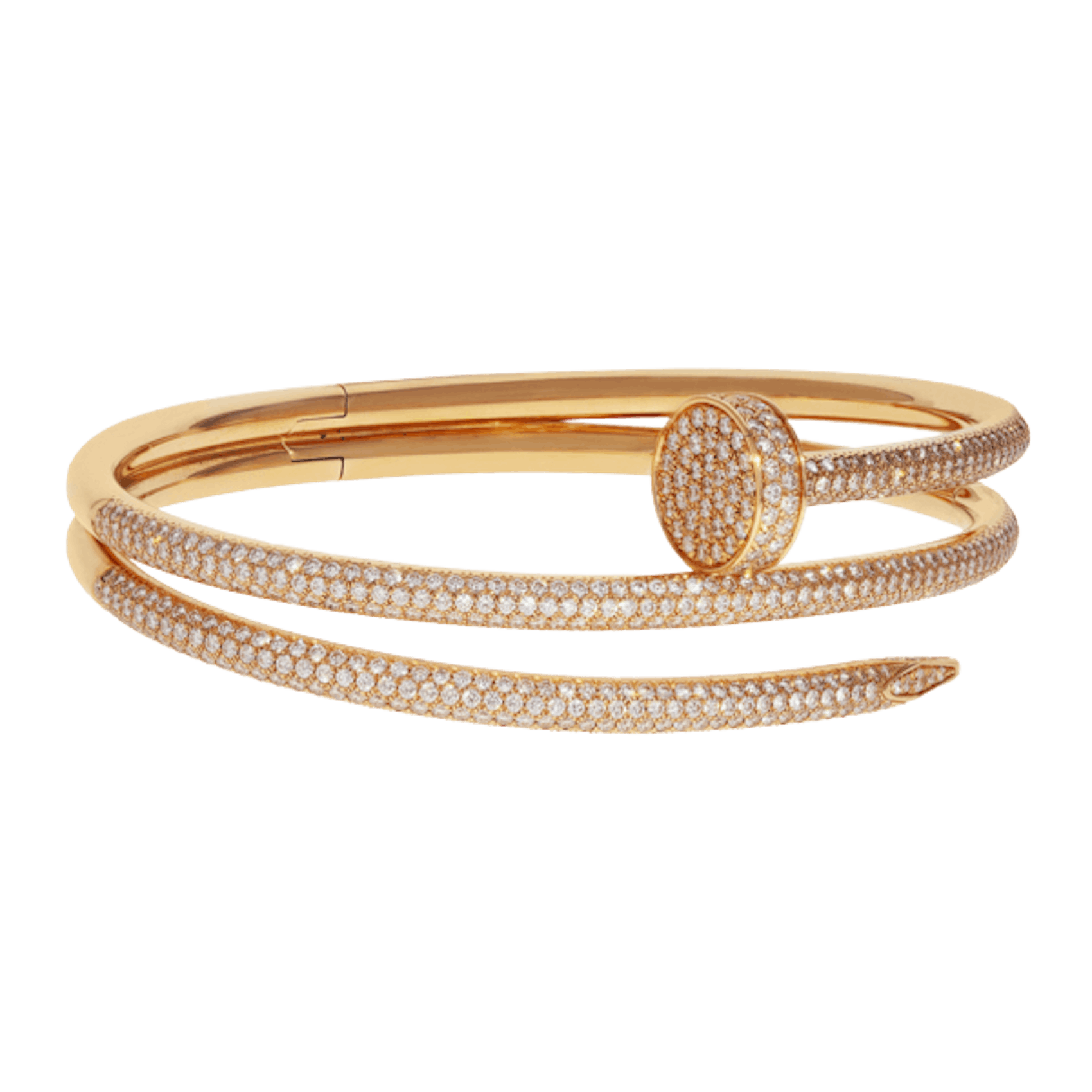Vertical Diamond Juste Un Clou Bracelet