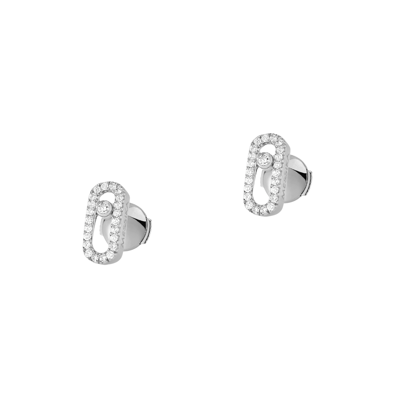 Vertical Move Diamond Earrings
