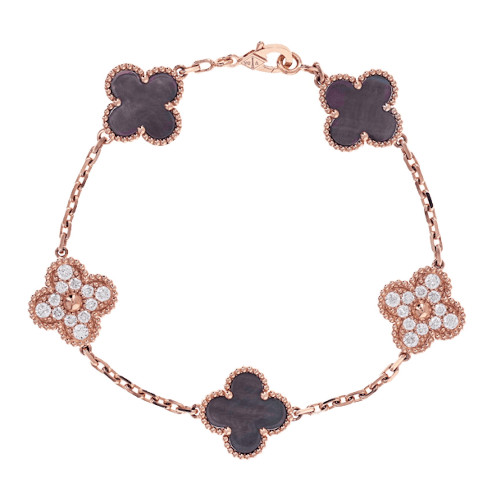 Vertical Vintage Alhambra Bracelet