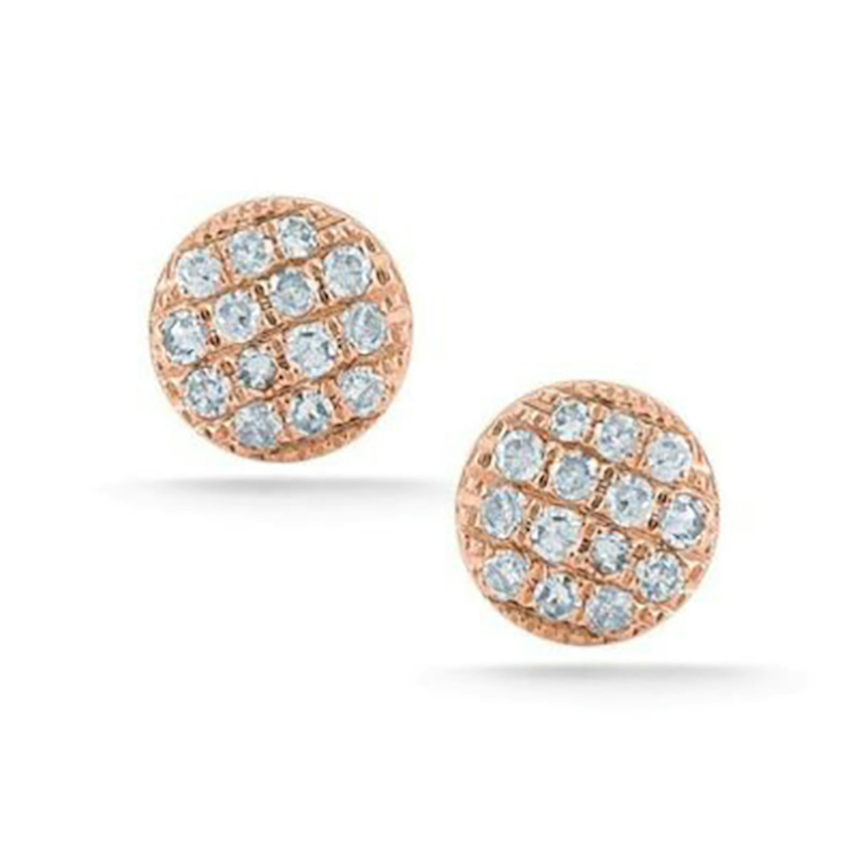 Vertical Lauren Joy Mini Disc Studs
