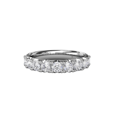 Vertical Diamond Wedding Band W4018
