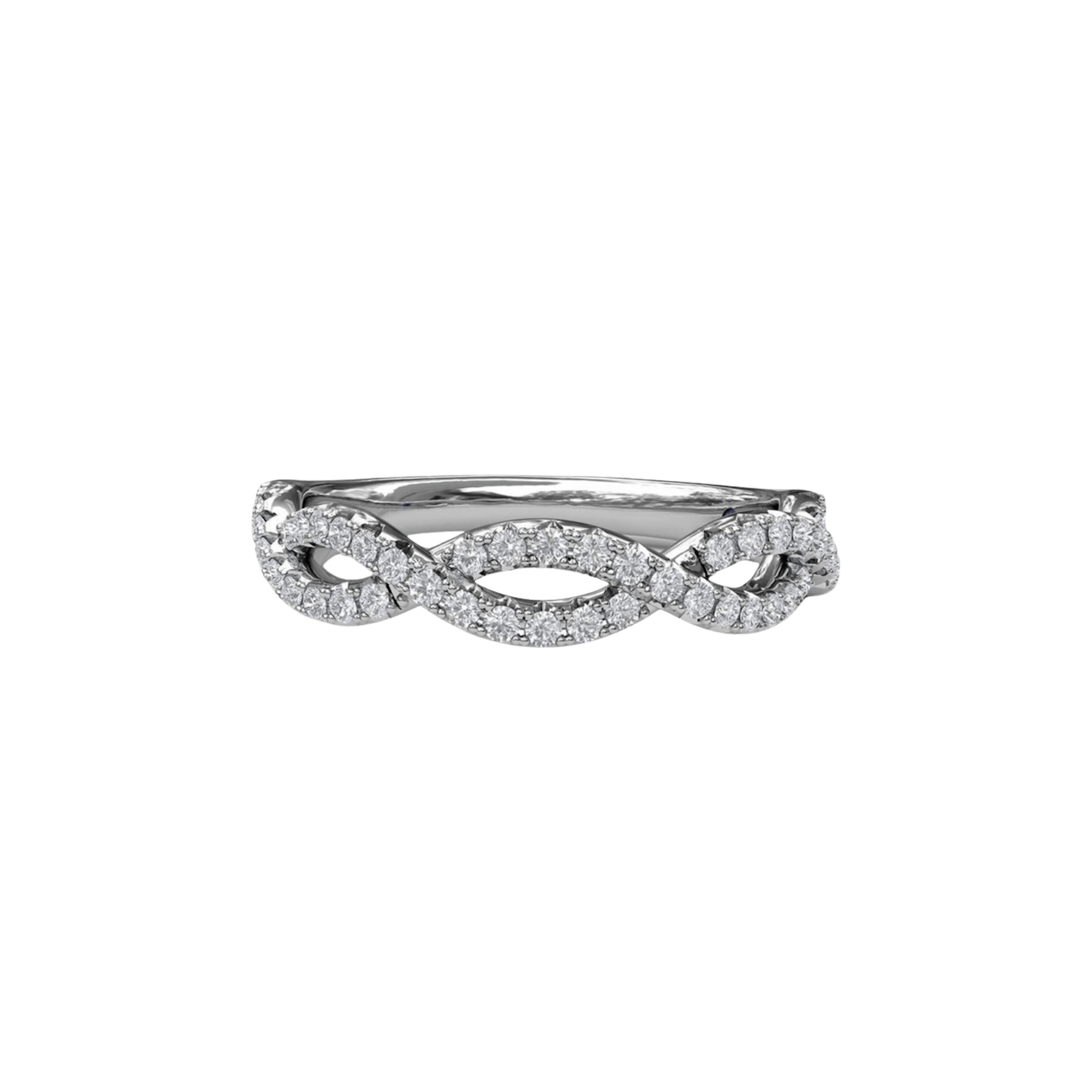 Vertical The 1916 Company Collection Diamond Wedding Band W3826