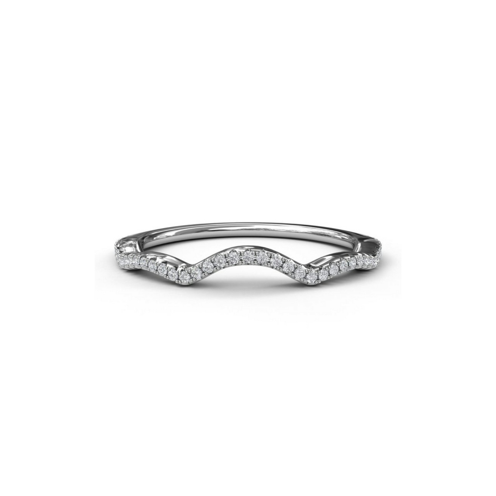 Vertical The 1916 Company Collection Diamond Wedding Band W3901