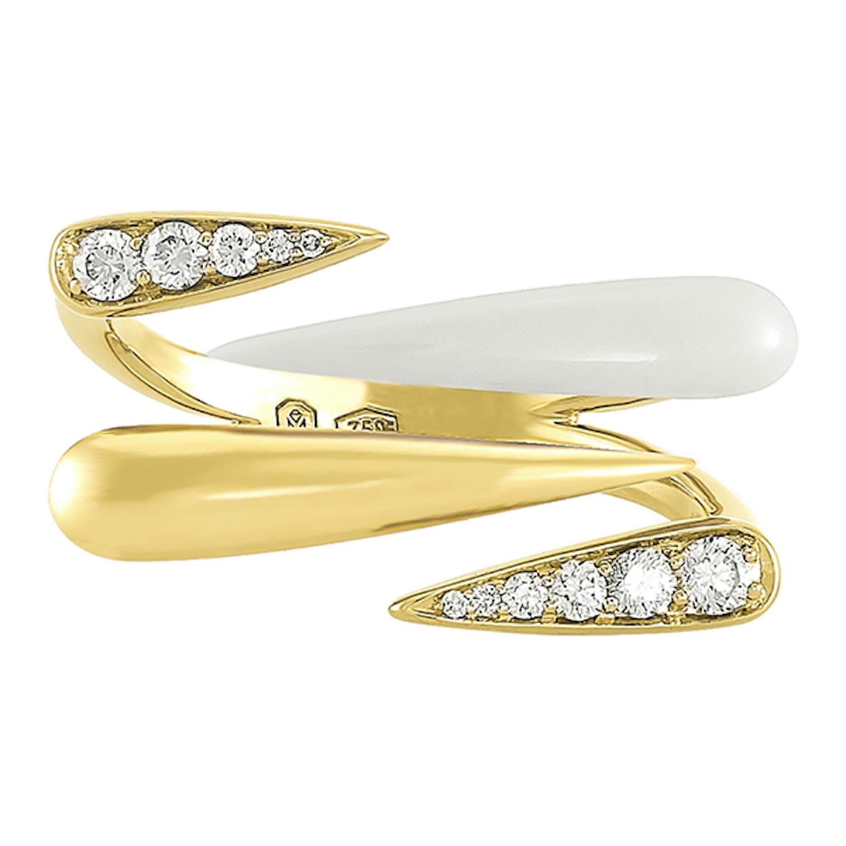 Vertical Noble Ring