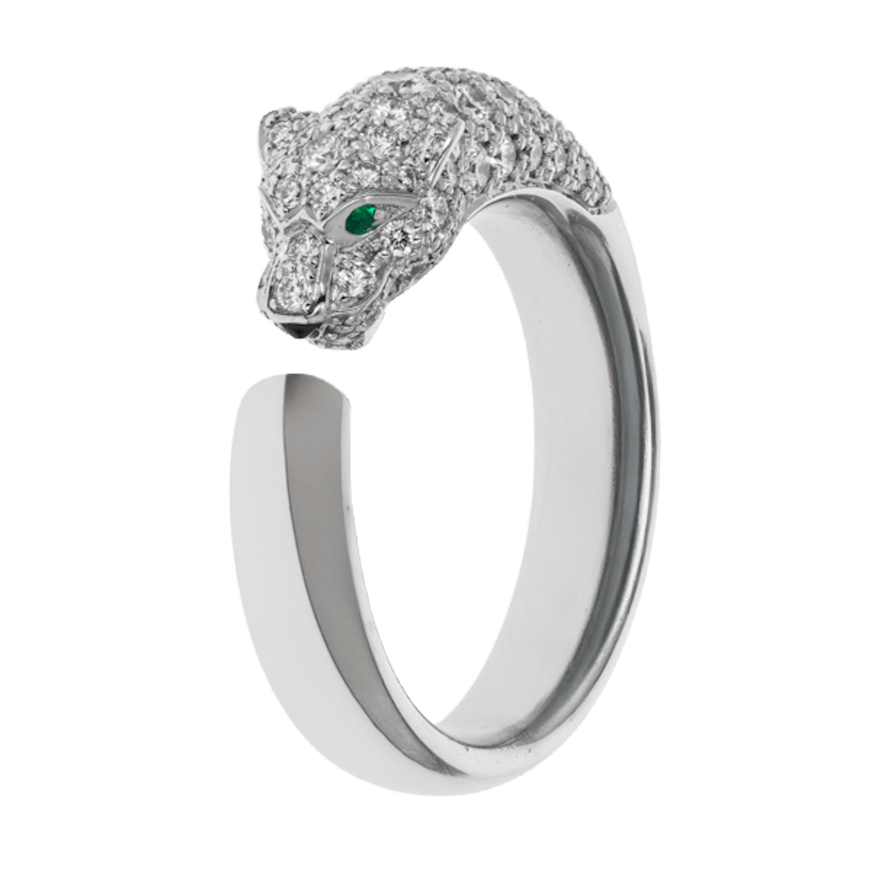 Vertical Panthere De Cartier Ring