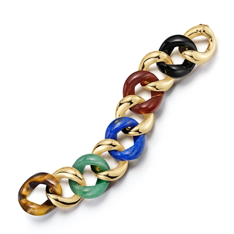 Vertical Classic Large Link Bracelet
