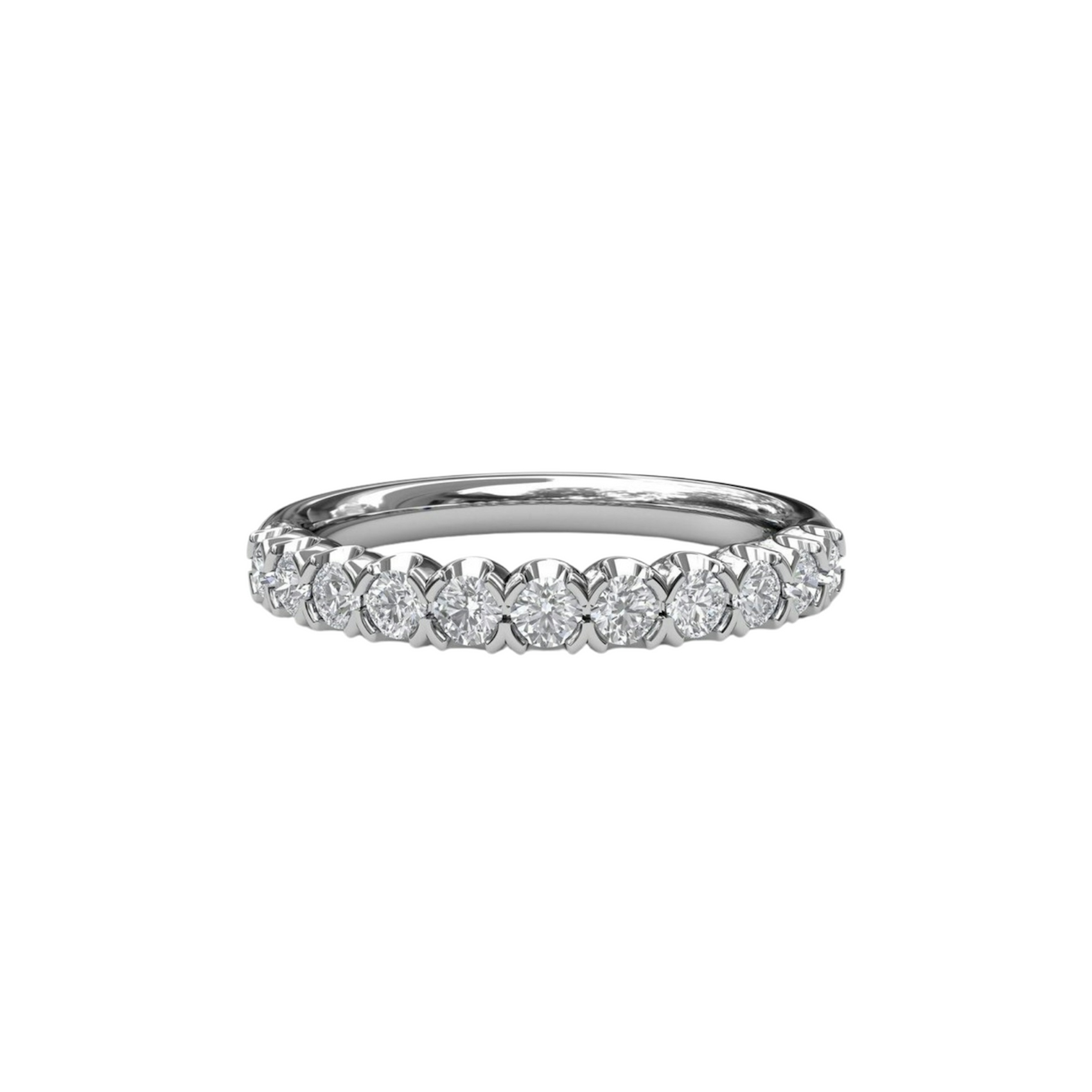 Vertical The 1916 Company Collection Diamond Wedding Band W3589