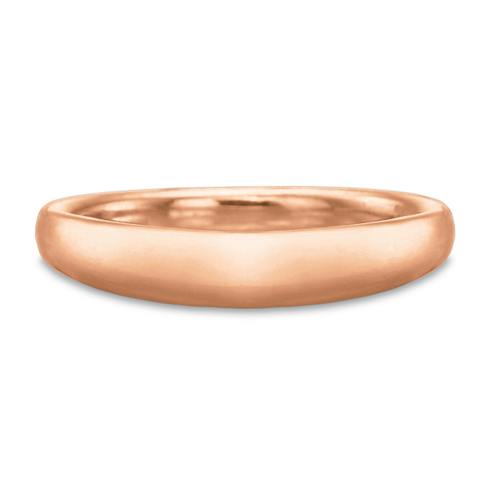 Vertical Rose Gold Band