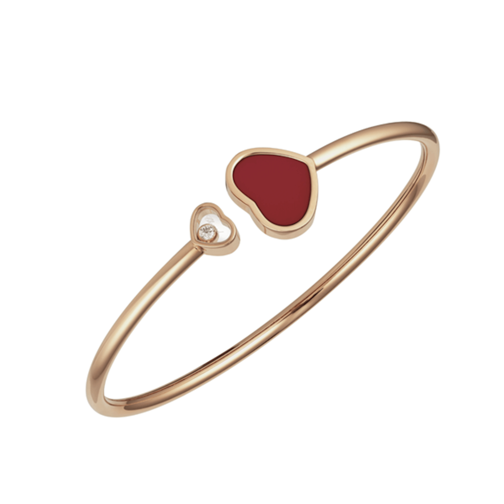 Vertical Happy Hearts Bracelet