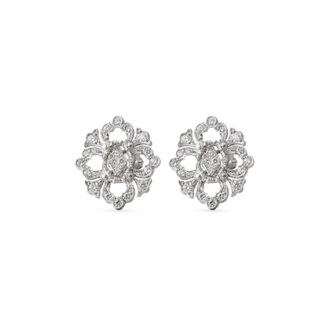 Vertical Opera Full Pave Earrings