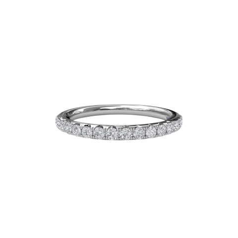 Vertical Diamond Wedding Band W3023