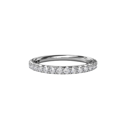 Vertical Diamond Wedding Band W3240