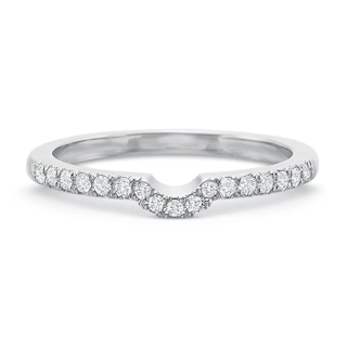 Vertical Diamond Contour Band