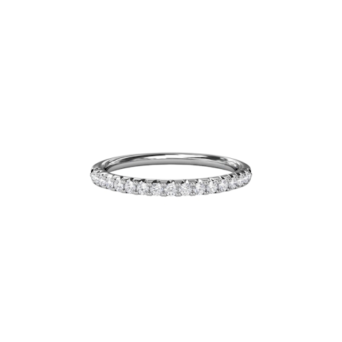 Vertical The 1916 Company Diamond Wedding Band W4180