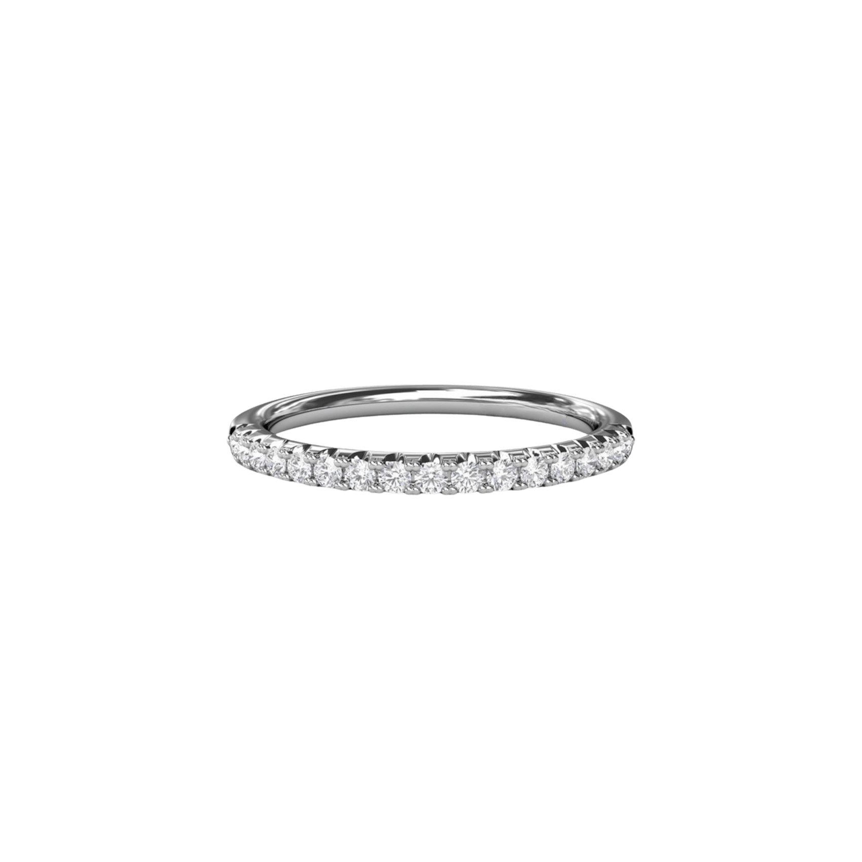 Vertical The 1916 Company Diamond Wedding Band W4180