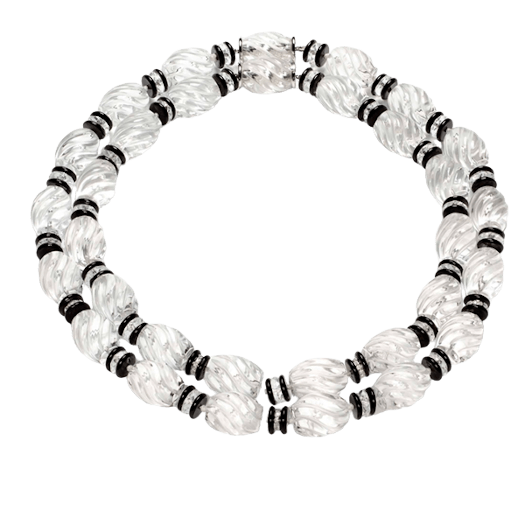 Vertical Torchon Necklace