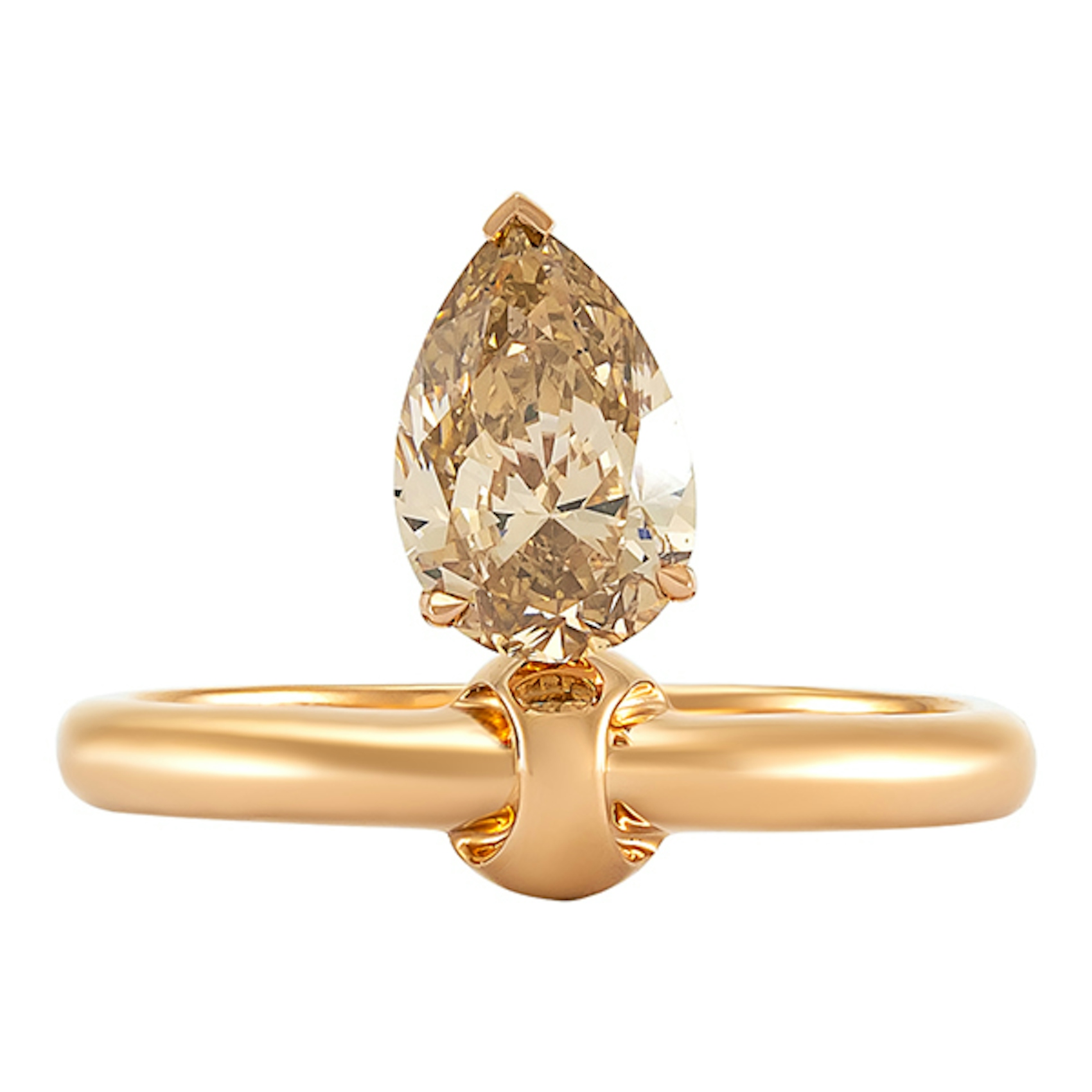 Vertical Diamond Ring
