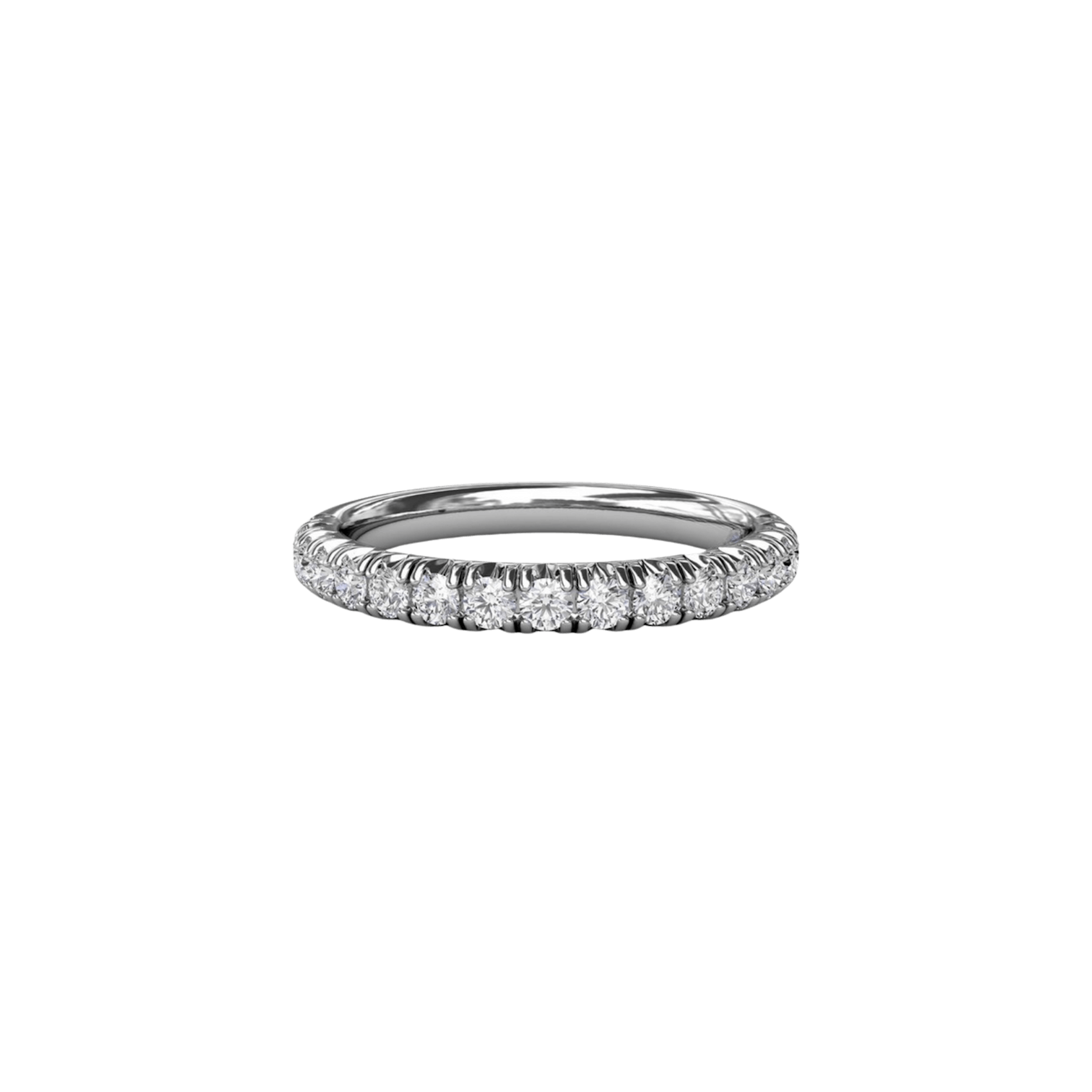 Vertical The 1916 Company Modern Pave Anniversary Band W6109