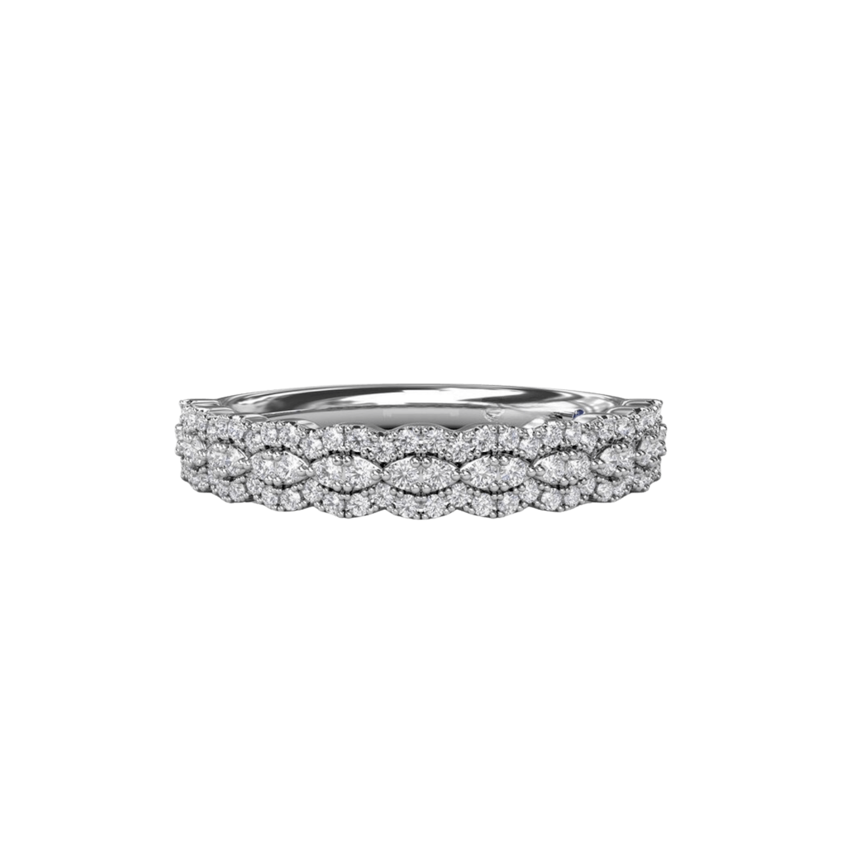 Vertical The 1916 Company Collection Marquise Shaped Diamond Band W7491