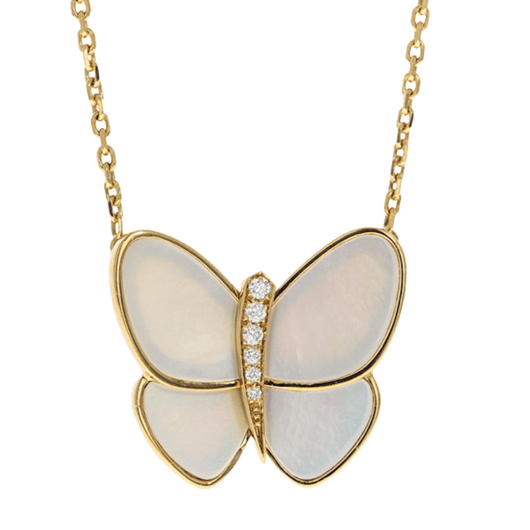 Vertical Butterfly Pendant