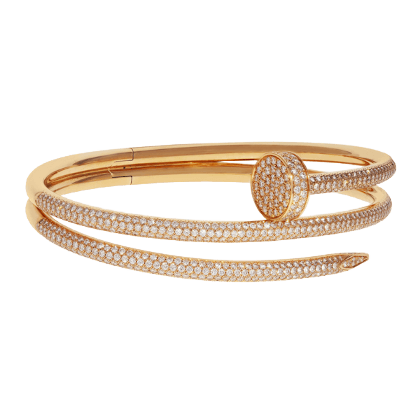 Vertical Diamond Juste Un Clou Bracelet