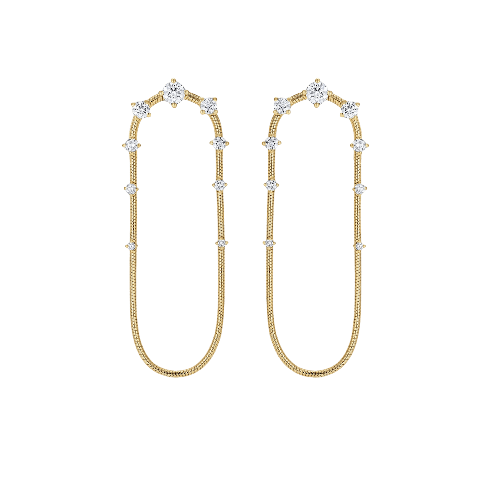Vertical Parallel Earrings