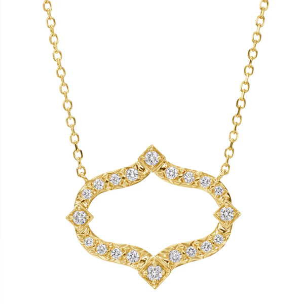 Vertical Secret Garden Pendant