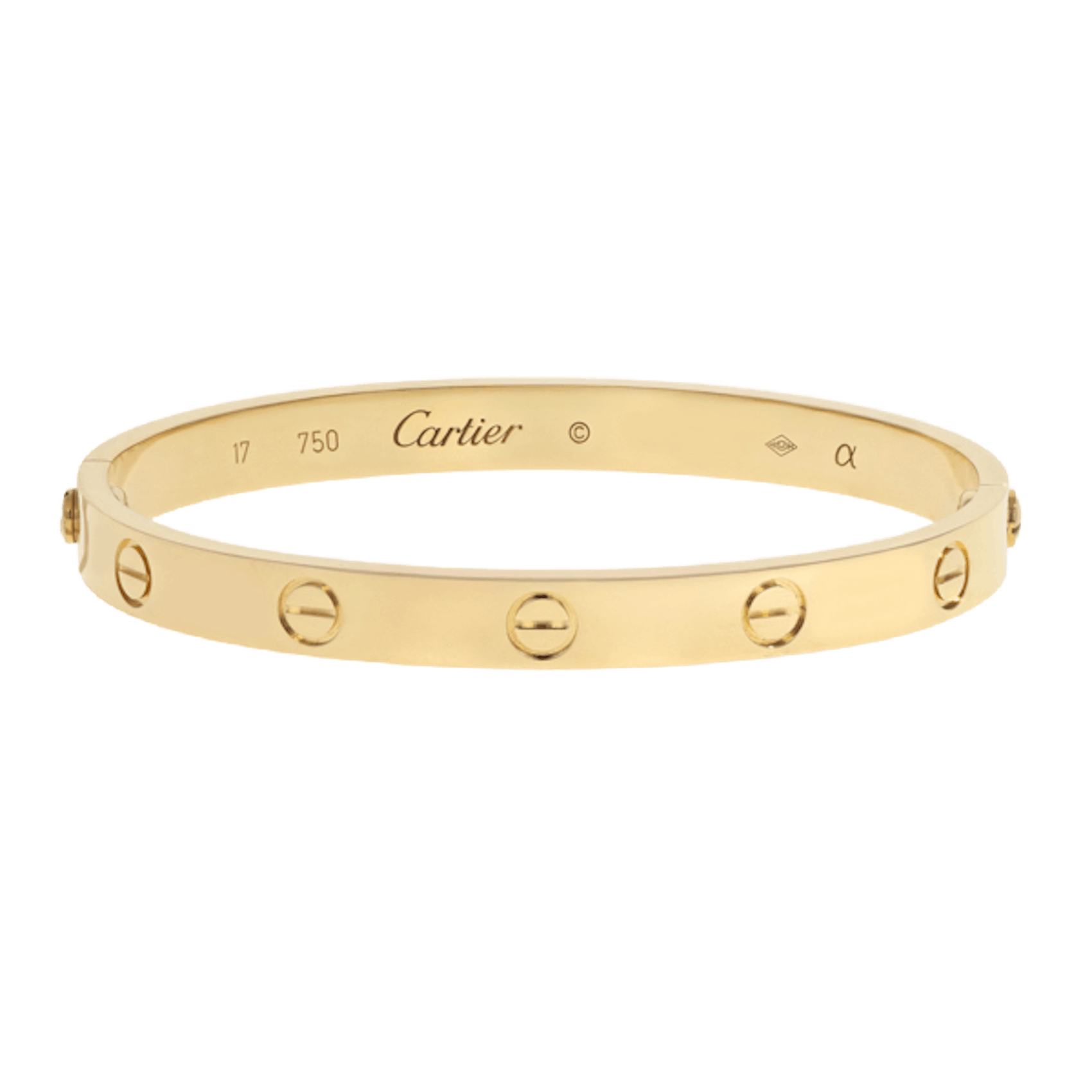 Vertical Love Bracelet- Size 17