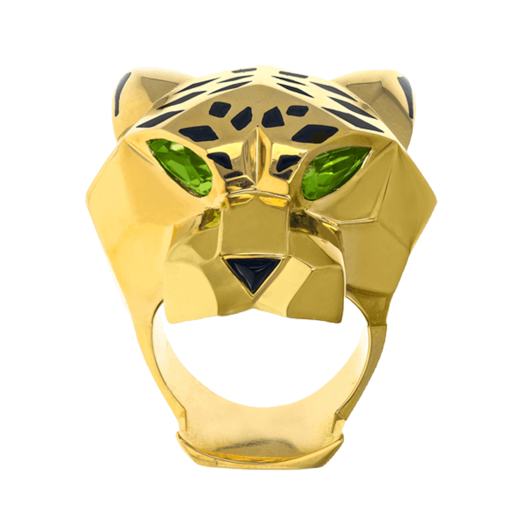 Vertical Panthere De Cartier Ring