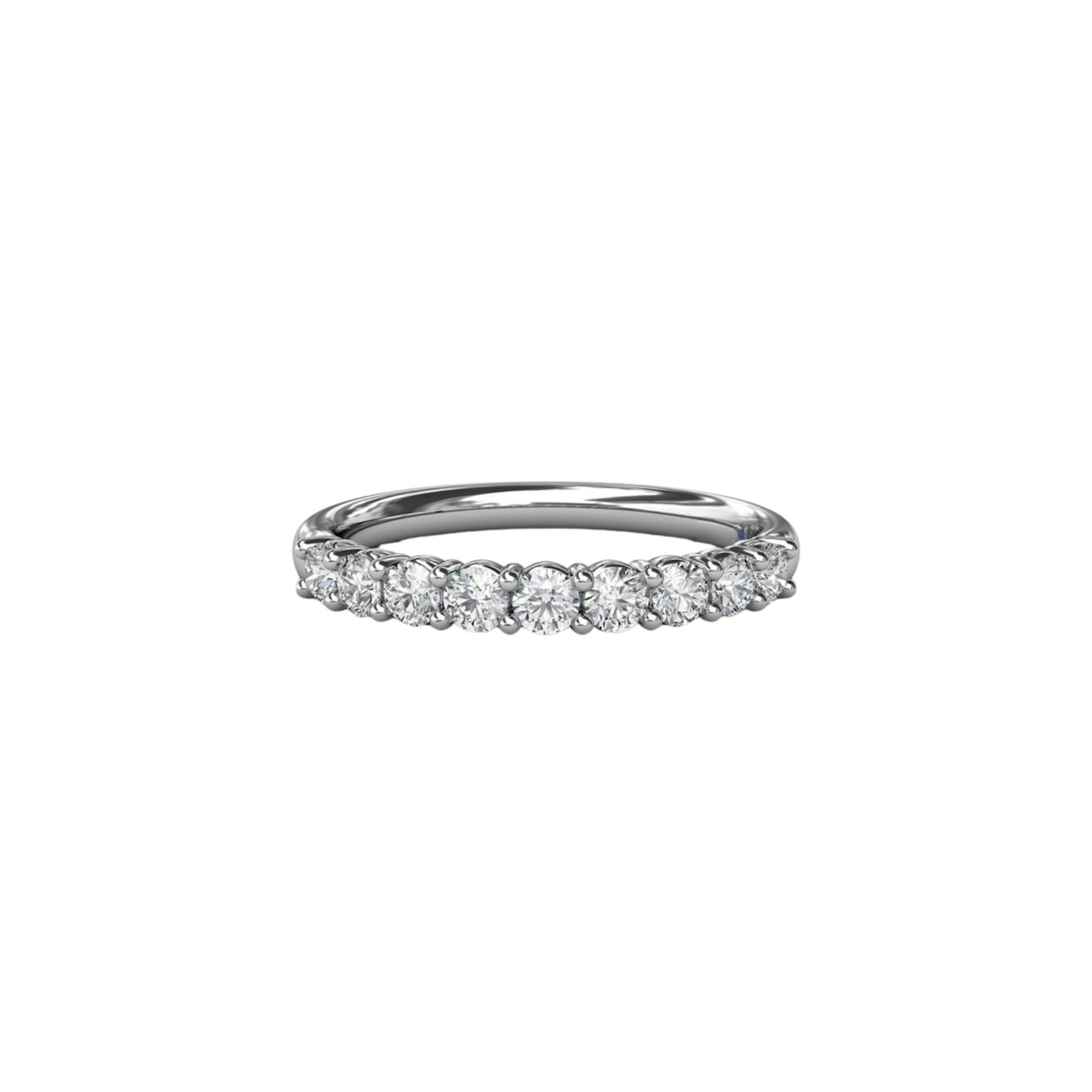 Vertical The 1916 Company Shared Prong Anniversary Band W6112