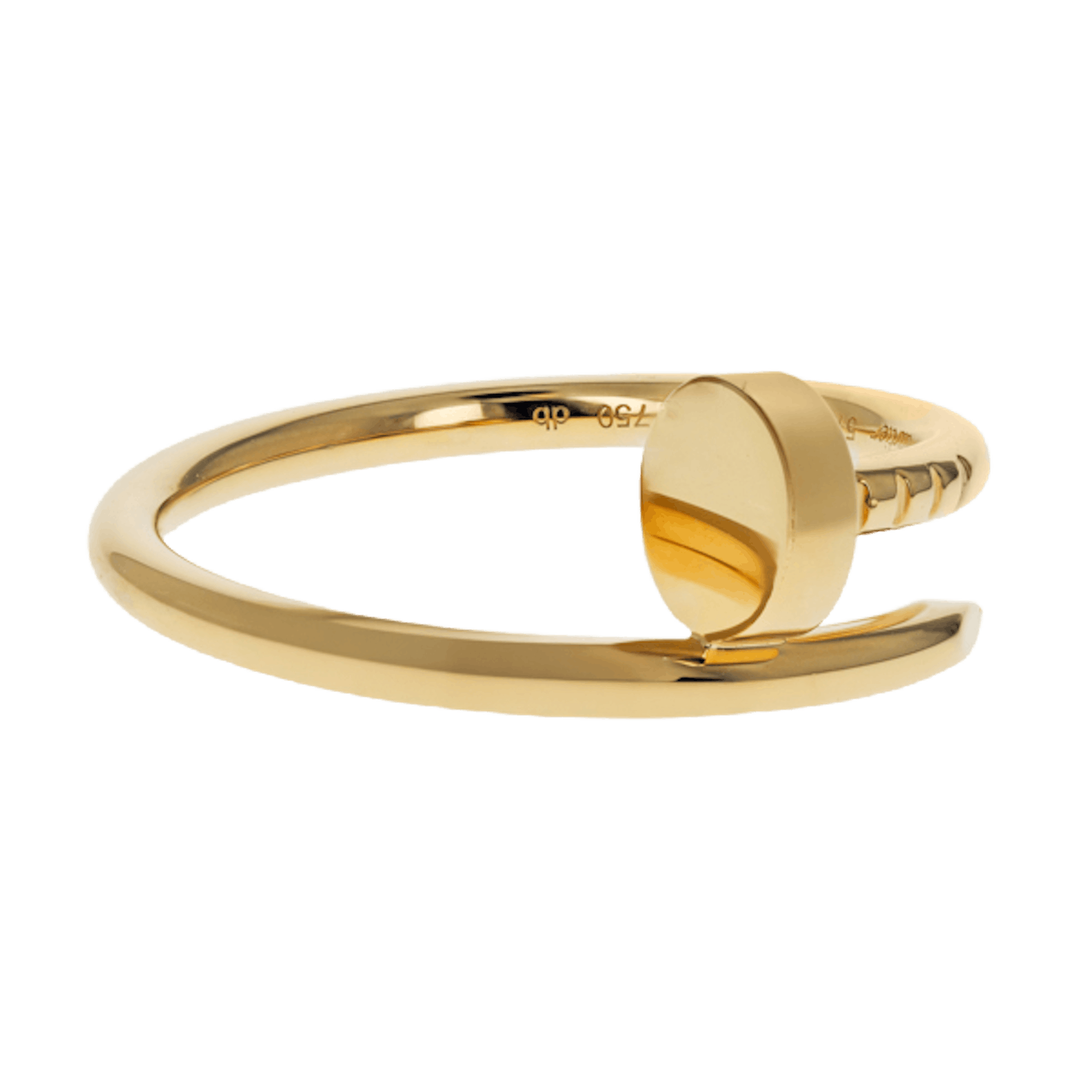 Vertical Juste Un Clou Ring- Size 51
