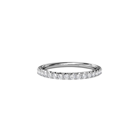 Vertical The 1916 Company Diamond Wedding Band W4176
