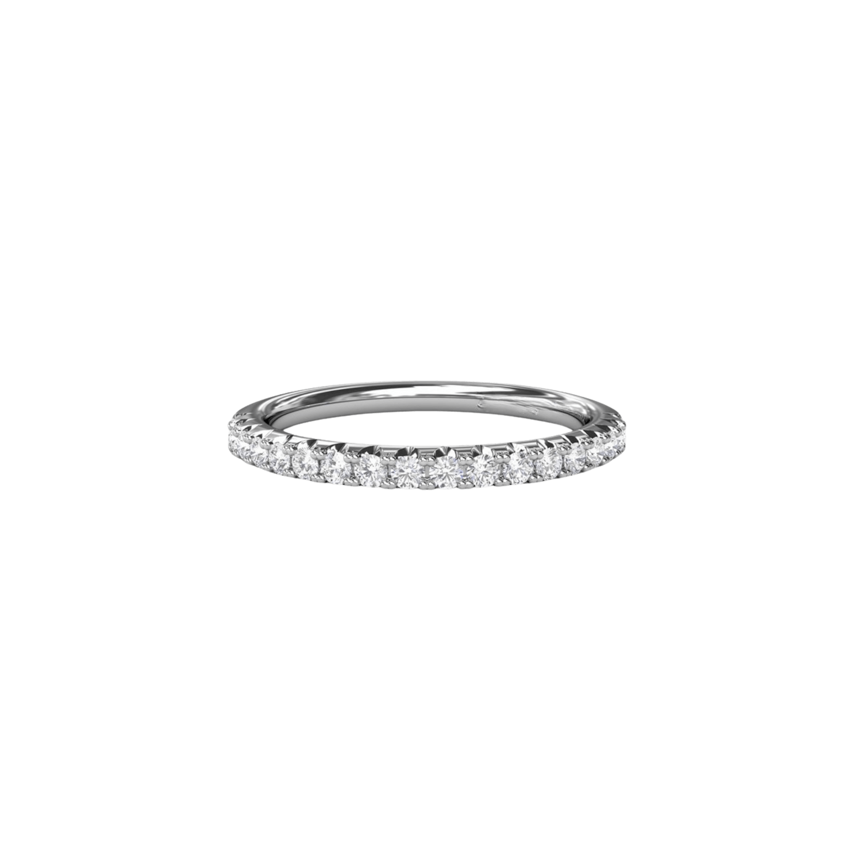 Vertical The 1916 Company Diamond Wedding Band W4176
