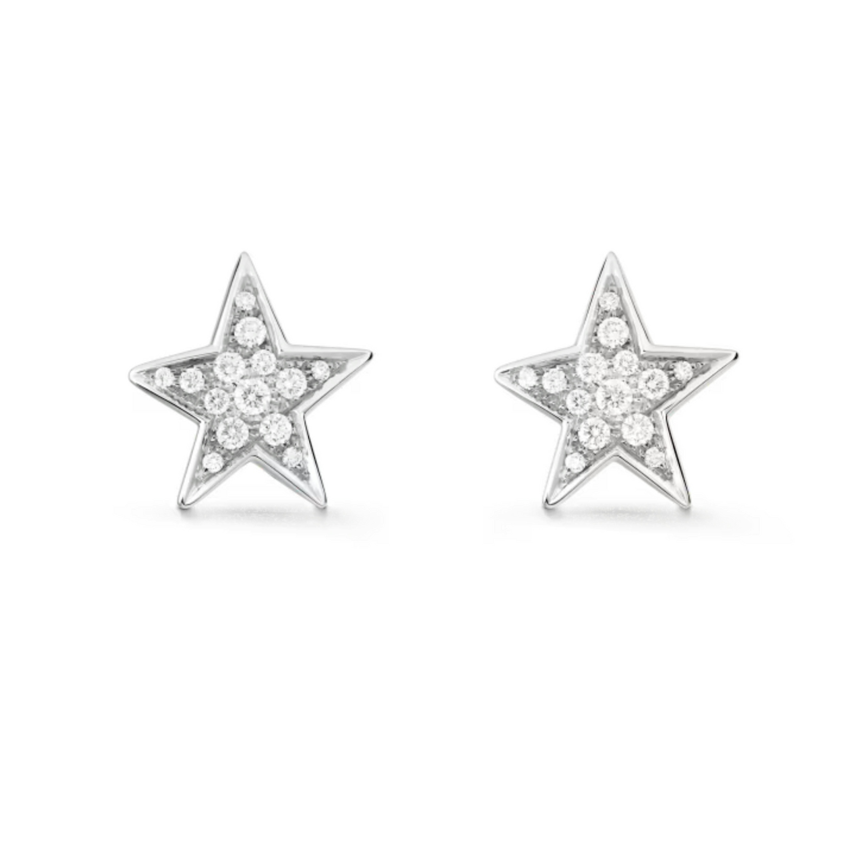 Vertical Comète Géode Earrings