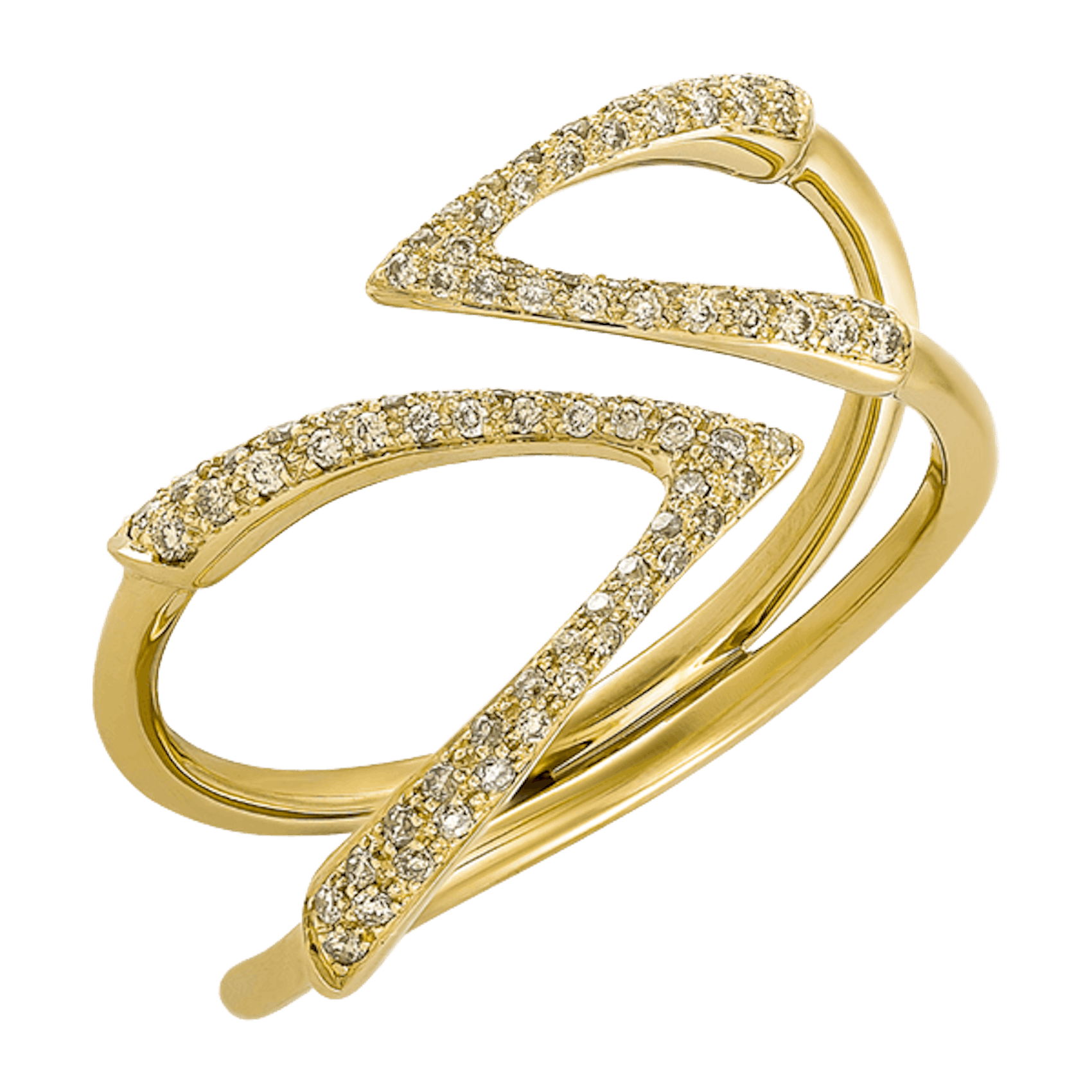 Vertical Pointed Bypass Ring