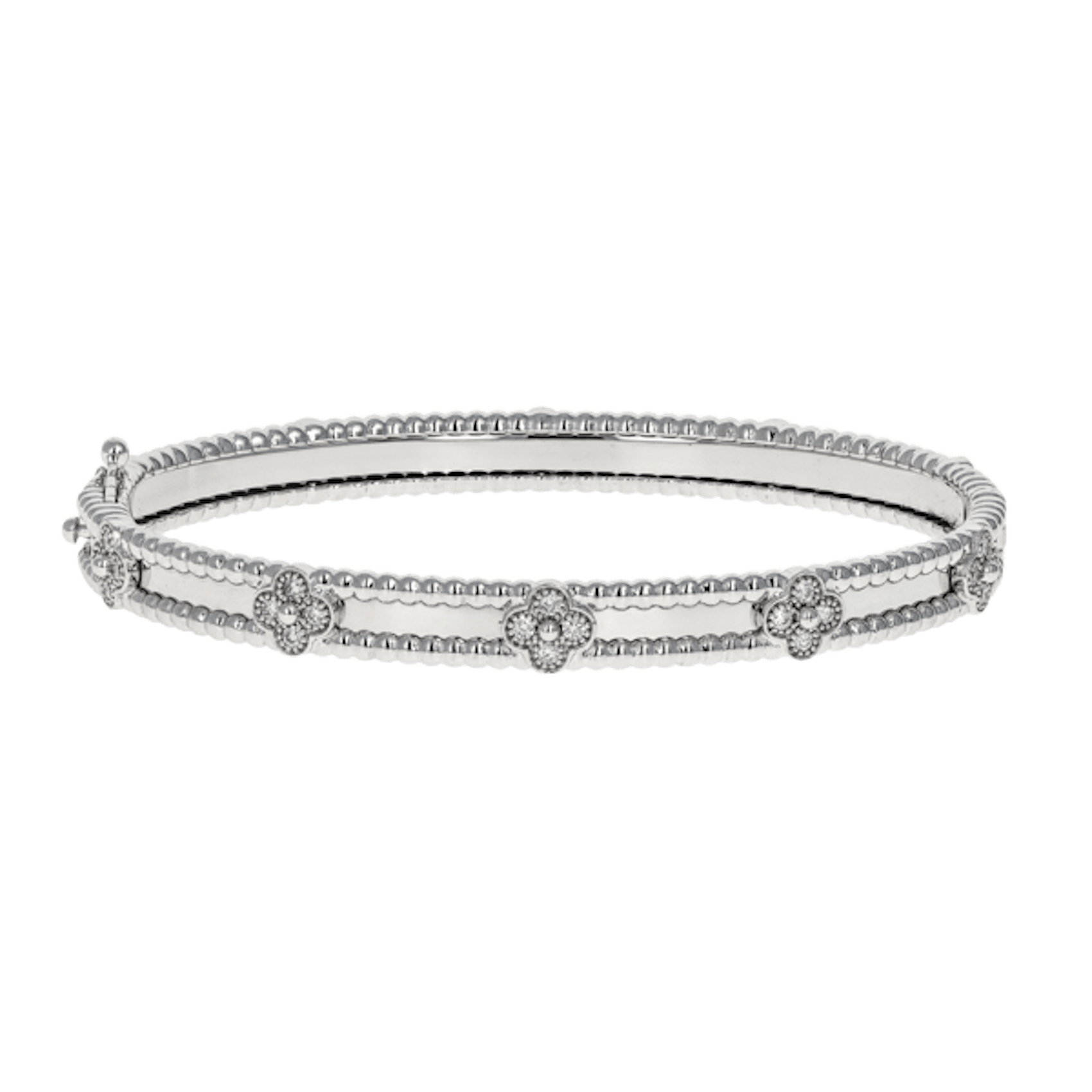 Vertical Perlee Bangle Bracelet