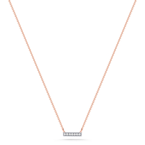 Vertical Sylvie Rose Bar Necklace