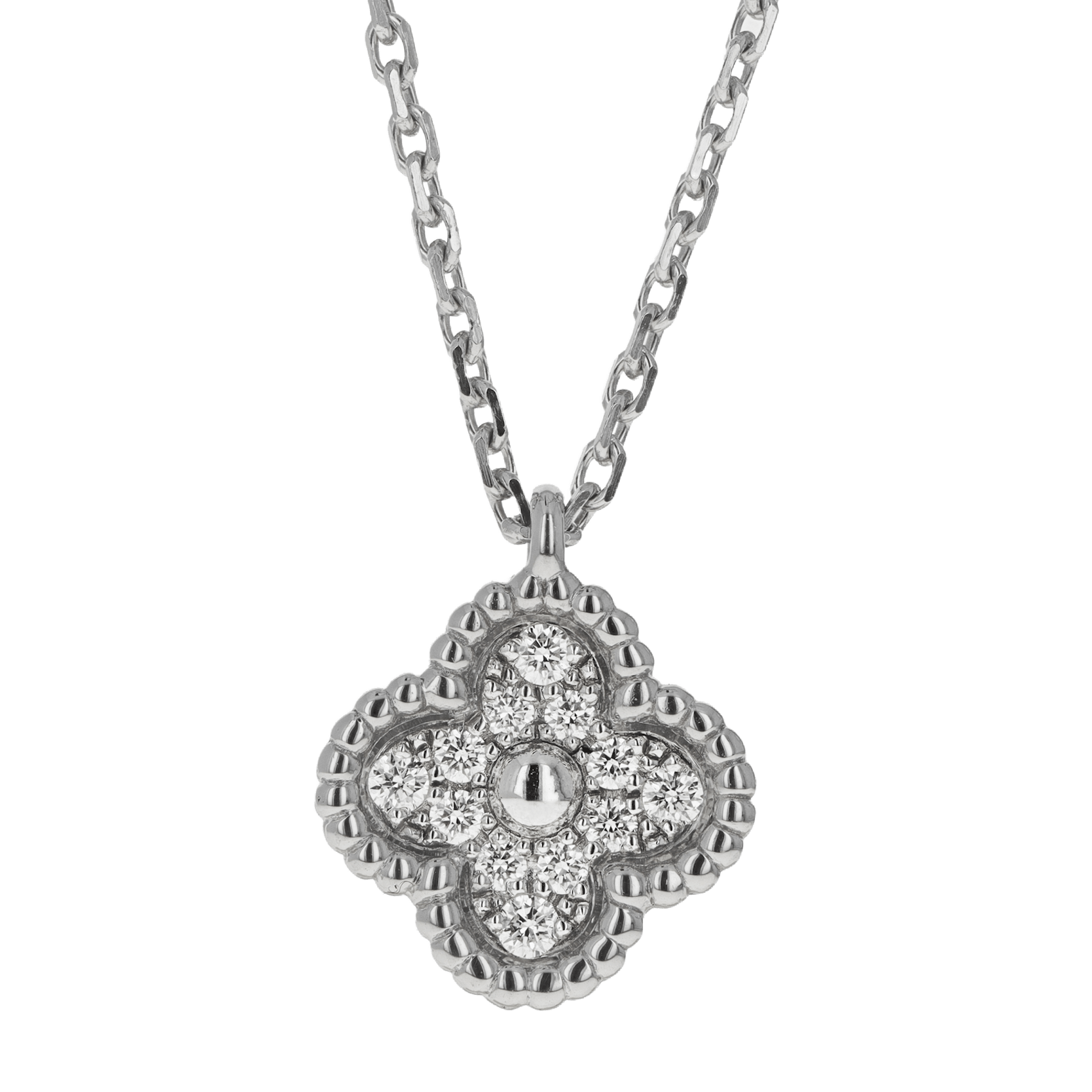 Vertical Sweet Alhambra Necklace
