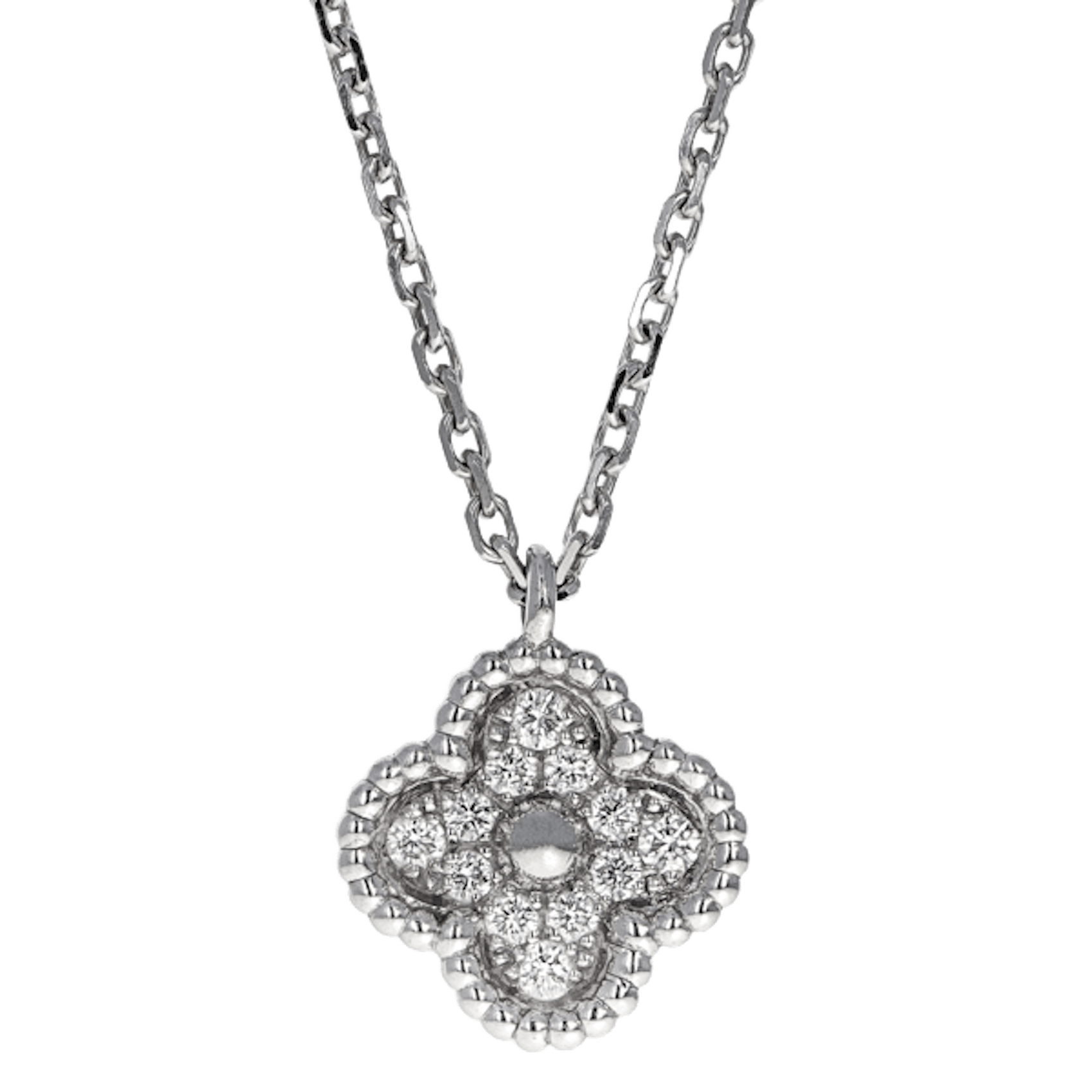 Vertical Sweet Alhambra Necklace